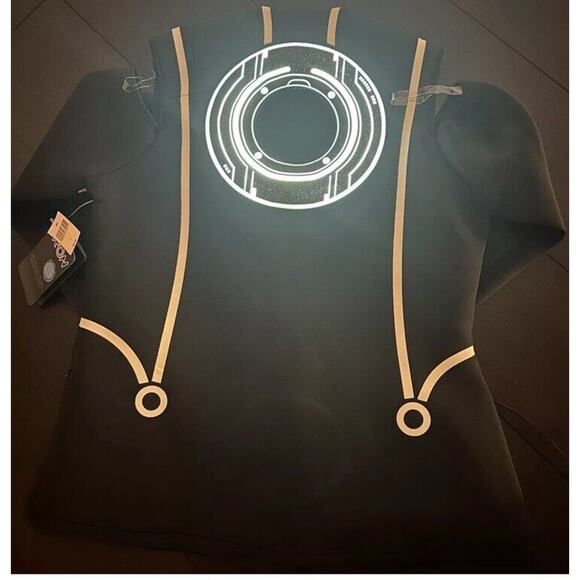 Disney Parks 2023 Tron Lightcycle Run Opening Day Light-Up Jacket Unisex XL NWT - Picture 7 of 11
